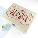 Present Gift Love Chai' Tea Box With Name