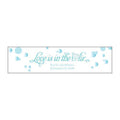 Love is in the Air Bubble Sticker Indigo Blue (Pack of 1)-Wedding Favor Stationery-Indigo Blue-JadeMoghul Inc.