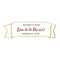 Love is In the Air Small Banner Sticker (Pack of 1)-Wedding Favor Stationery-JadeMoghul Inc.
