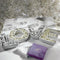 "LOVE" Plates Set (Pack of 1)-Wedding Candy Buffet Accessories-JadeMoghul Inc.