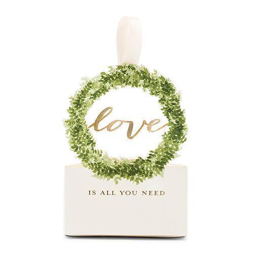 Love Wreath Favor Box with Ribbon (Pack of 10)-Favor Boxes Bags & Containers-JadeMoghul Inc.