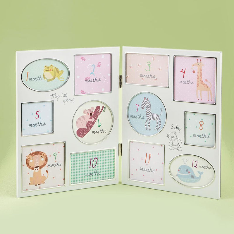 Lovely Baby Collage - Hinged - My First Year-Bridal Shower Decorations-JadeMoghul Inc.