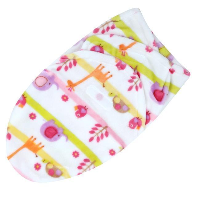 Lovely Baby Swaddle Wrap Soft Envelope Newborn Baby Blankets Swaddling Infant Sleeping Bag Warm Baby Bedding Blanket For 0-6M-7-JadeMoghul Inc.