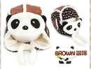 Lovely Panda Hats Baby Caps Kids Aviator Hat Bomber Winter Cap Children Masks Warm All For Children Clothing And Accessories-Brown-JadeMoghul Inc.