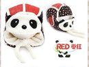 Lovely Panda Hats Baby Caps Kids Aviator Hat Bomber Winter Cap Children Masks Warm All For Children Clothing And Accessories-Red-JadeMoghul Inc.