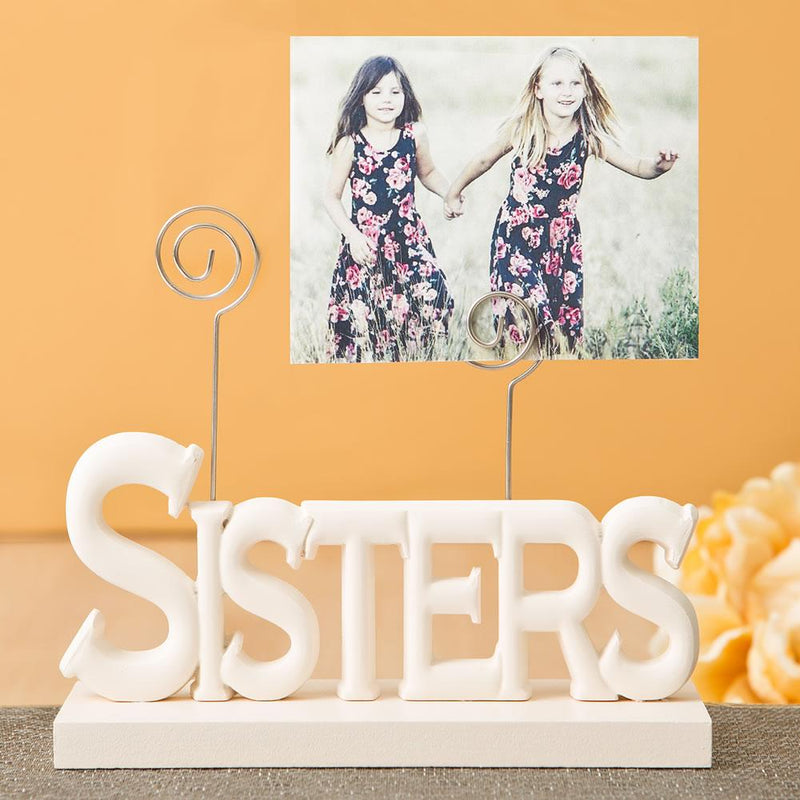 Lovely Rose white Sisters photo holder from gifts by fashioncraft-Personalized Gifts By Type-JadeMoghul Inc.