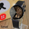 Lovers Cartoon Watch / Unisex Quartz Watch-small full black-JadeMoghul Inc.