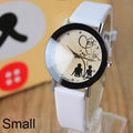 Lovers Cartoon Watch / Unisex Quartz Watch-small white-JadeMoghul Inc.