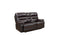 Loveseats Leather Loveseat - 78" X 40" X 41" Brown Console Loveseat HomeRoots