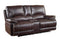 Loveseats Loveseats For Sale - 41" Stylish Brown Leather Console Loveseat HomeRoots