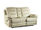 Loveseats Loveseats For Sale - 44" Comfortable Beige Leather Console Loveseat HomeRoots