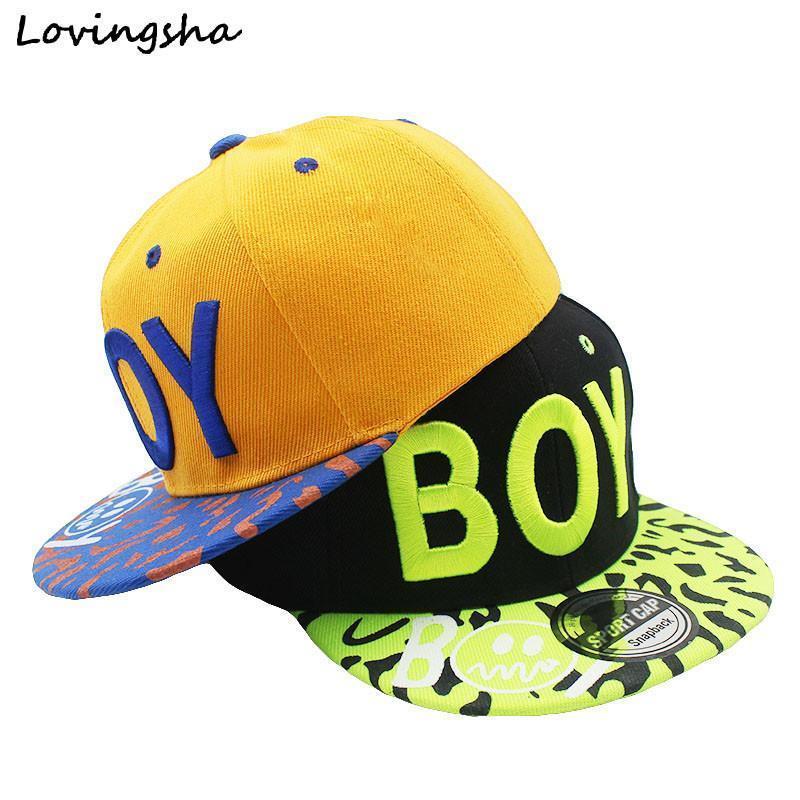 LOVINGSHA New Spring Summer Baby 3D Letter BOY cap boy Adjustable Baseball Cap 3-8 Years Kids Snapback Hip-Hop Hats Sun Hat C-12-Blue-China-JadeMoghul Inc.