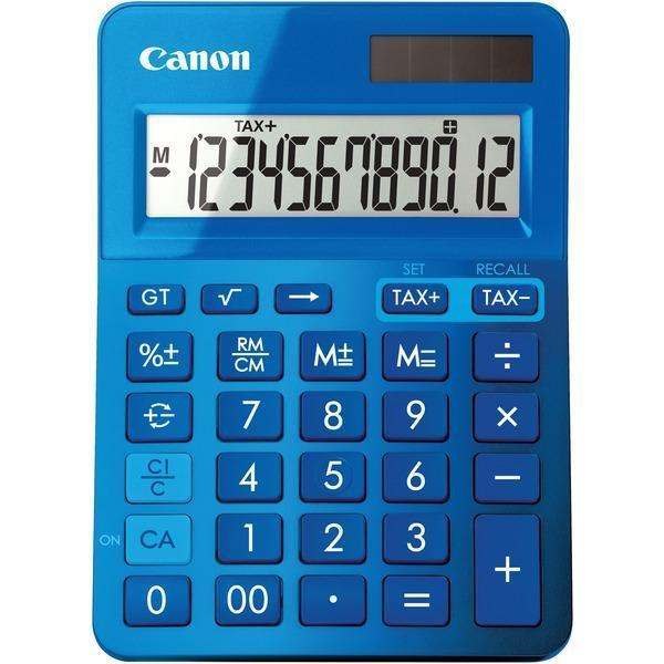 LS-123K Calculator (Metallic Blue)-Calculators, Label Printers & Accessories-JadeMoghul Inc.