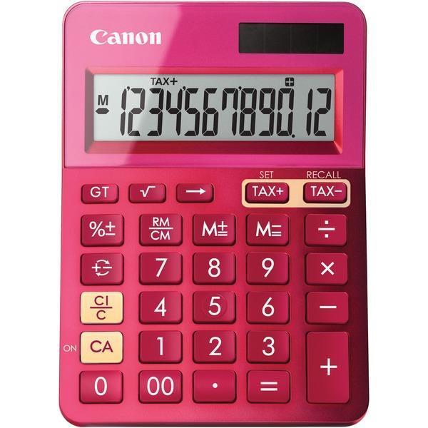 LS-123K Calculator (Metallic Pink)-Calculators, Label Printers & Accessories-JadeMoghul Inc.