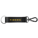 LSU Tigers Black Strap Key Chain-Key Chains-JadeMoghul Inc.