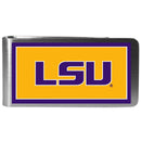 LSU Tigers Steel Logo Money Clips-Wallets & Checkbook Covers-JadeMoghul Inc.