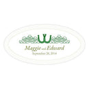 Luck Of The Irish Large Cling Plum (Pack of 1)-Wedding Signs-Peacock Green-JadeMoghul Inc.
