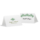 Luck Of The Irish Place Card With Fold Plum (Pack of 1)-Table Planning Accessories-Ruby-JadeMoghul Inc.