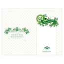 Luck Of The Irish Program Plum (Pack of 1)-Wedding Ceremony Stationery-Classical Green-JadeMoghul Inc.