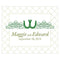 Luck Of The Irish Rectangular Label Plum (Pack of 1)-Wedding Favor Stationery-Willow Green-JadeMoghul Inc.