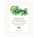 Luck Of The Irish Save The Date Card Plum (Pack of 1)-Weddingstar-Classical Green-JadeMoghul Inc.