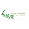 Luck Of The Irish Small Rectangular Tag Plum (Pack of 1)-Wedding Favor Stationery-Ruby-JadeMoghul Inc.