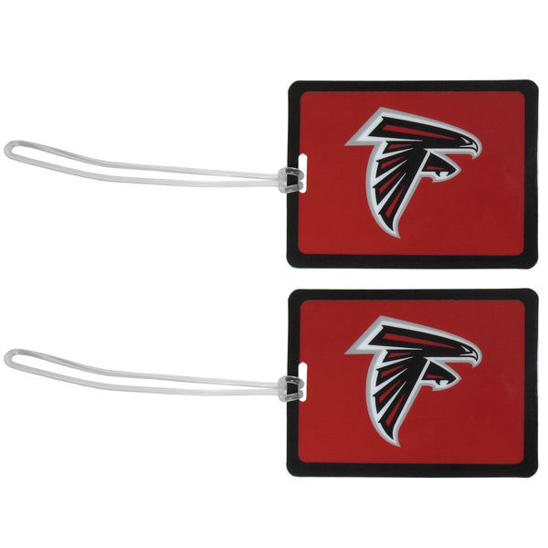 Luggage Accessories NFL Store - Atlanta Falcons Vinyl Luggage Tag, 2pk SSK-Sports