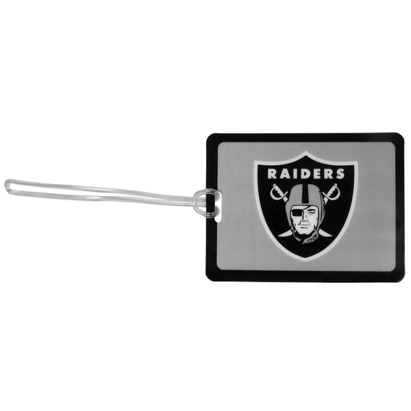 Luggage Accessories Oakland Raiders Vinyl Luggage Tag SSK-Sports