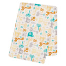 Lullaby Zoo Flannel Swaddle Blanket-WHIM-U-JadeMoghul Inc.