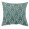 LULU Contemporary Big Pillows With fabric, Multicolor, Set of 2-Accent Pillows-Multi Color-Polyester & Cotton-JadeMoghul Inc.