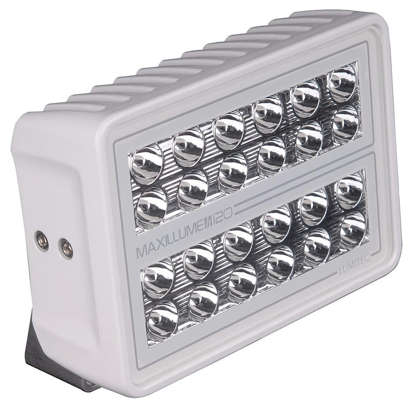 Lumitec Maxillume h120 - Trunnion Mount Flood Light - White Housing - White Dimming [101346]-Flood/Spreader Lights-JadeMoghul Inc.