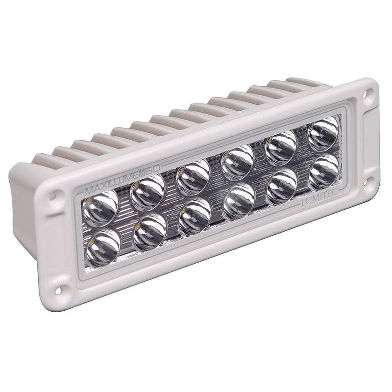 Lumitec Maxillumeh60 - Flush Mount Flood Light - White Housing - White Dimming [101336]-Flood/Spreader Lights-JadeMoghul Inc.