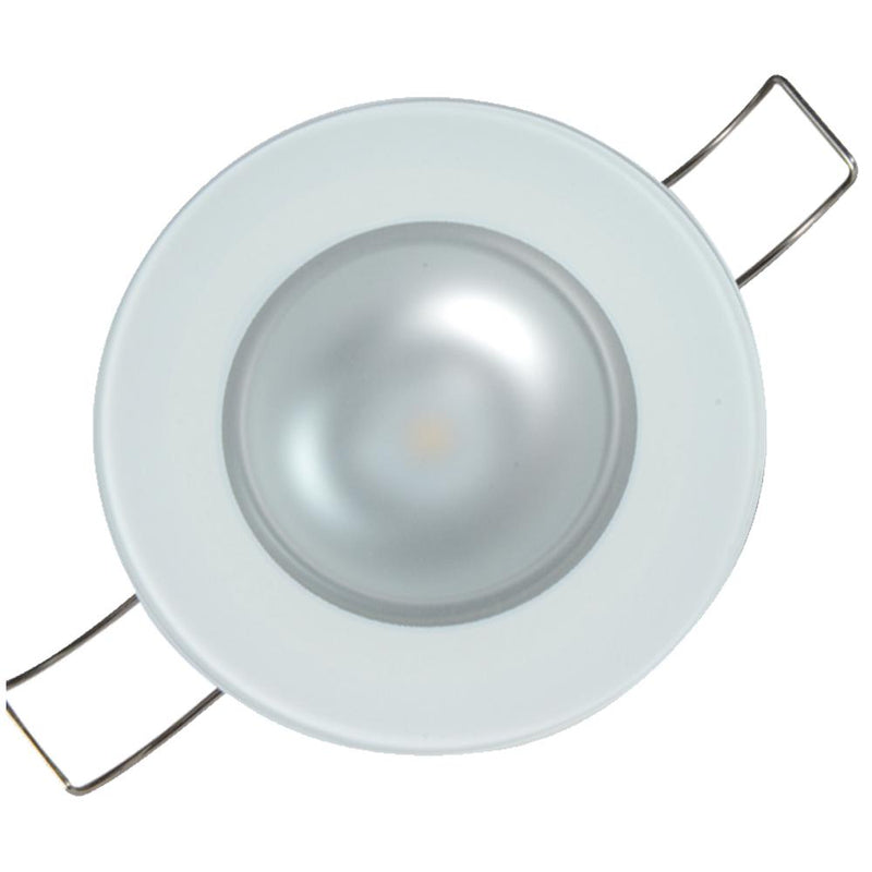 Lumitec Mirage Flush Mount Down Light Spectrum RGBW - Glass Bezel [113197]-Dome/Down Lights-JadeMoghul Inc.