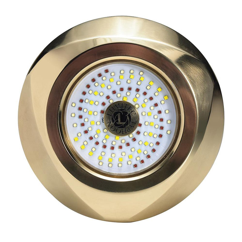 Lumitec Surface Mount Navigation Light - Classic Aluminum - Port Red [101577]-Navigation Lights-JadeMoghul Inc.