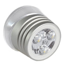 Lumitec Zephyr LED Spreader-Deck Light - Brushed White Base - White Non-Dimming [101325]-Flood/Spreader Lights-JadeMoghul Inc.
