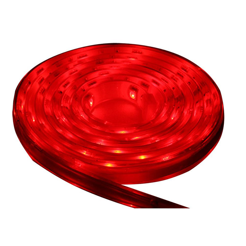 Lunasea Flexible Strip LED - 5M w-Connector - Red - 12V [LLB-453R-01-05]-Interior / Courtesy Light-JadeMoghul Inc.