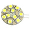 Lunasea G4 12 LED Side Pin Light Bulb - 12VAC or 10-30VDC 2W-140 Lumens - Warm White [LLB-21TW-21-00]-Bulbs-JadeMoghul Inc.