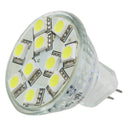 Lunasea MR11 10 LED Light Bulb - Cool White [LLB-11TD-61-00]-Bulbs-JadeMoghul Inc.