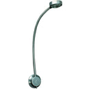 Lunasea Wall Mount LED Light w- Round Glass Shade & Touch Dimming - Warm White-Brushed Nickel Finish [LLB-33SW-81-OT]-Interior / Courtesy Light-JadeMoghul Inc.