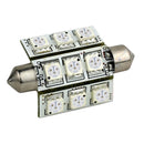 Lunasea Wall Mount LED Light w- Round Glass Shade & Touch Dimming - Warm White-Brushed Nickel Finish [LLB-33SW-81-OT]-Interior / Courtesy Light-JadeMoghul Inc.