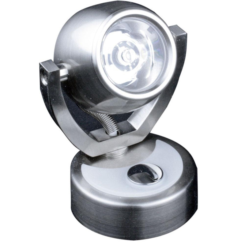 Lunasea Wall Mount LED Light w-Touch Dimming - Warm White-Brushed Nickel Finish - Rotating Light [LLB-33JW-81-OT]-Interior / Courtesy Light-JadeMoghul Inc.