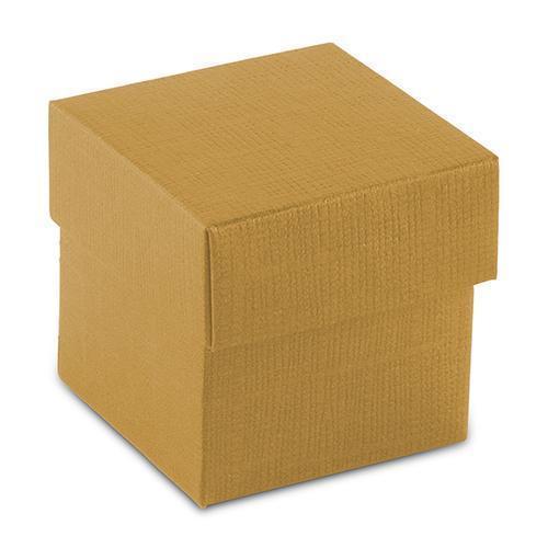 Lustrous Gold Favor Box with Lid (Pack of 10)-Favor Boxes Bags & Containers-JadeMoghul Inc.
