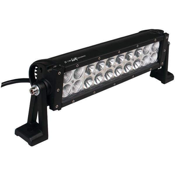 Lux Performance Straight LED Light Bar with Combo Spot/Flood Light Pattern (12", 20 LEDs, 3,000 Lumens)-LED Lights & Parts-JadeMoghul Inc.