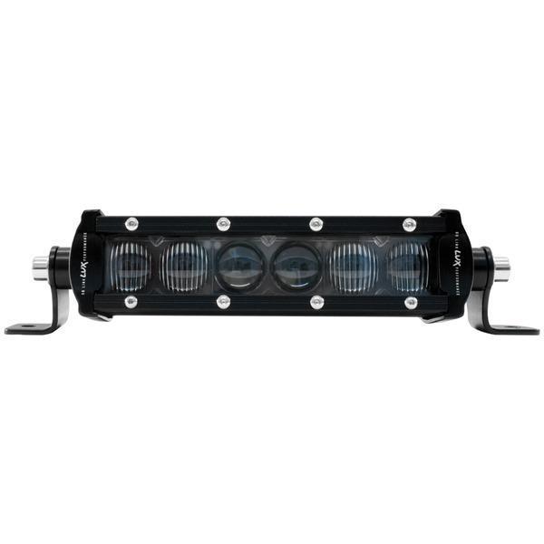 Lux Performance Straight Single-Row Light Bar (8", 2,100 lumens)-LED Lights & Parts-JadeMoghul Inc.
