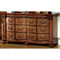 Luxurious Wooden Dresser , Antique Tobacco Oak Brown-Dressers-Brown-Wood-JadeMoghul Inc.