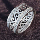 luxury 925 sterling silver wedding band eternity ring for women big gift for ladies love wholesale lots bulk jewelry R4577 AExp