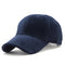 Luxury Brand Cotton Velvet Baseball Caps for Men Women Sport Hats Polo Hat Trucker Cap Dad Hat-Dark Blue-JadeMoghul Inc.