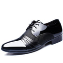 Luxury Men Leather Shoes / Classic Oxfords-Black-6-JadeMoghul Inc.