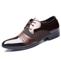Luxury Men Leather Shoes / Classic Oxfords-Brown-6-JadeMoghul Inc.