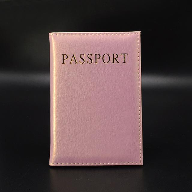Luxury Nice Elegant Women Passport Cover Pink Russian uk Travel Cover on the Passport Girls Passport Case-Pink-JadeMoghul Inc.